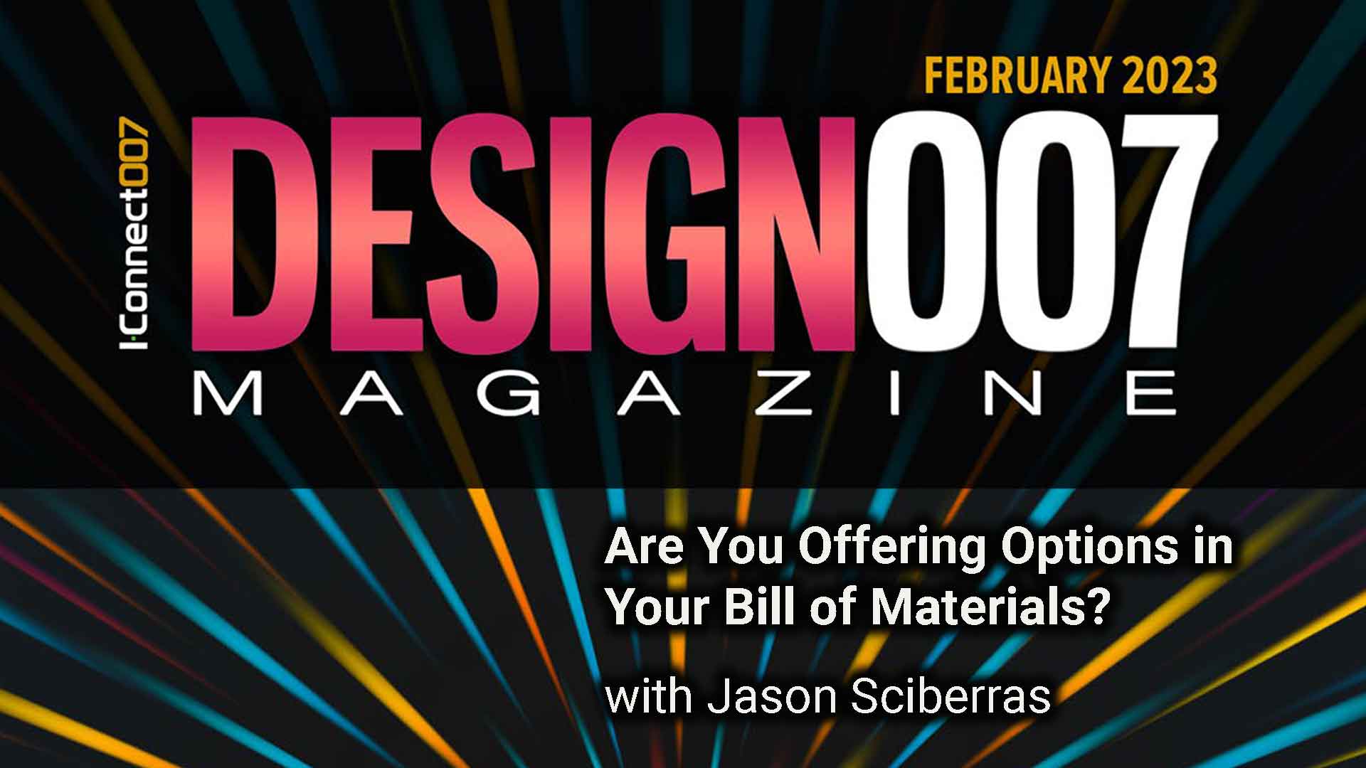 You are currently viewing Jason Sciberras talks Offering Options in your Bill of Materials